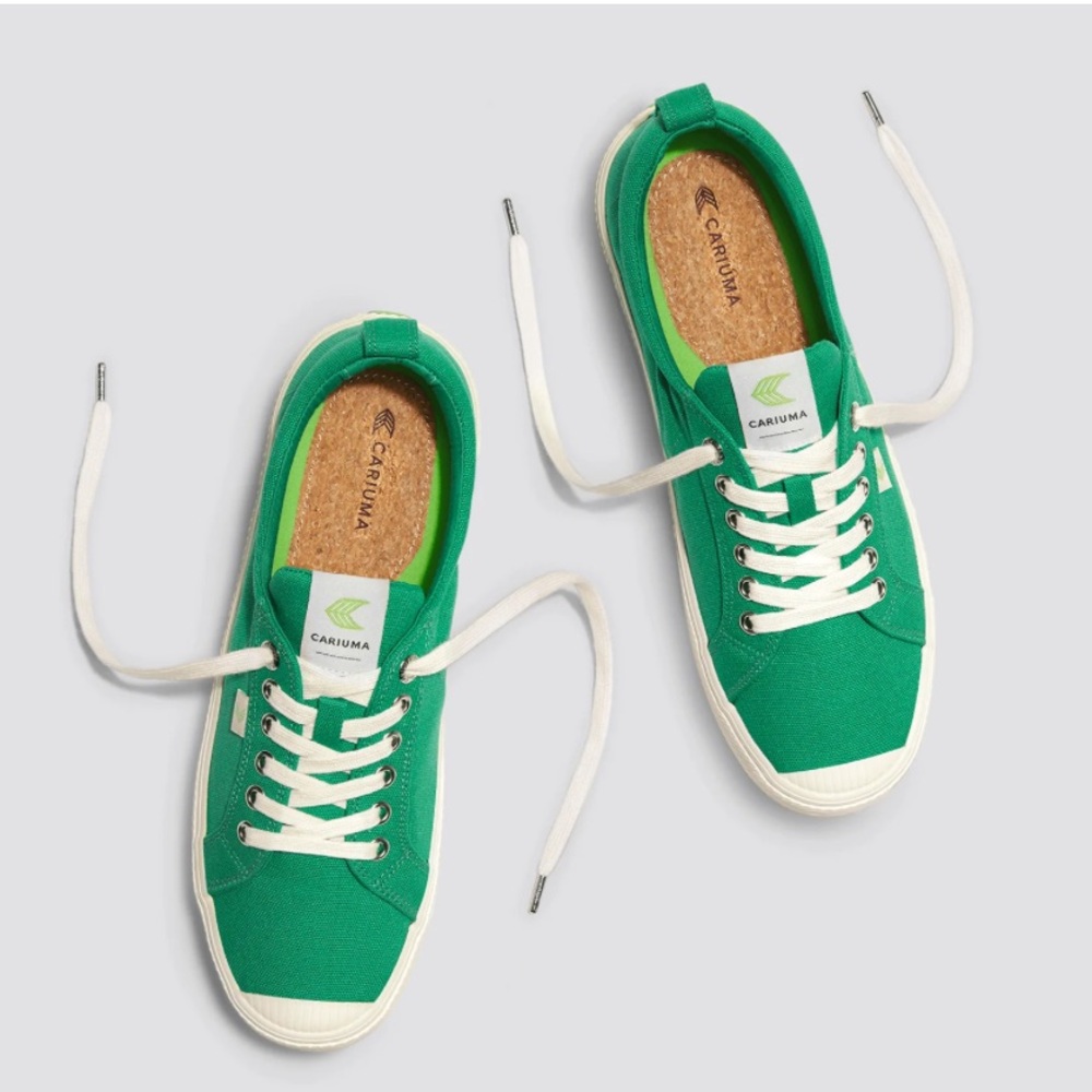 NIB OCA Low Green Sneakers Unisex - Picture 2 of 3